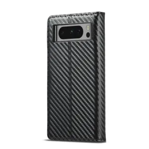 IMEEKE CARBON Peňaženkový kryt Google Pixel 8 Pro