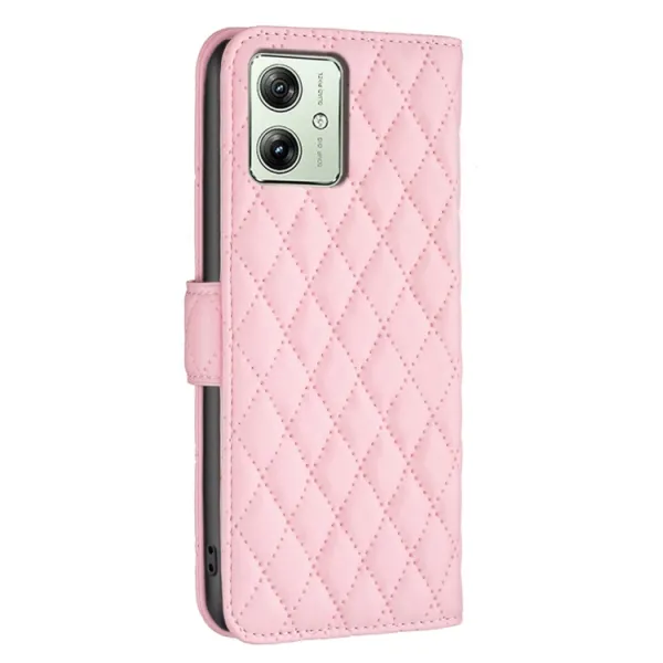 LATTICE Ochranné puzdro pre Motorola Moto G54 5G / G54 Power Edition 5G ružové