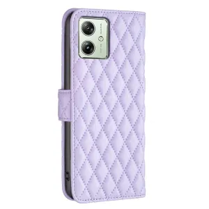 LATTICE Ochranné puzdro pre Motorola Moto G54 5G / G54 Power Edition 5G fialové