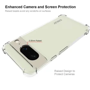 ENKAY AIRBAG Extra odolný kryt Google Pixel 8 priehľadný
