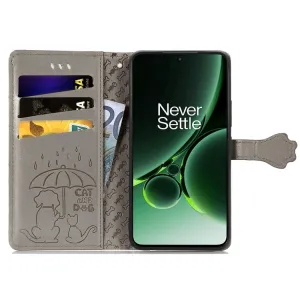 ART Peňaženkový kryt OnePlus Nord 3 5G ANIMALS šedý