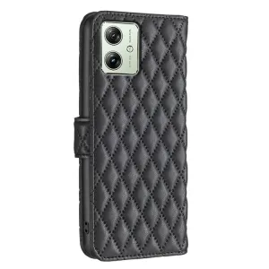 LATTICE Ochranné puzdro pre Motorola Moto G54 5G / G54 Power Edition 5G čierne