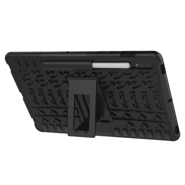 STAND Extra odolný obal Samsung Galaxy Tab S9 / S7 / S8 čierny