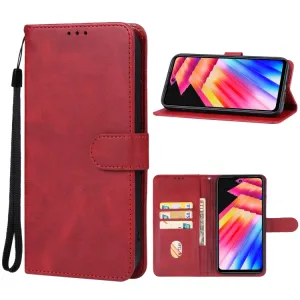 SMOOTH Peňaženkové puzdro pre Infinix Hot 30 červené