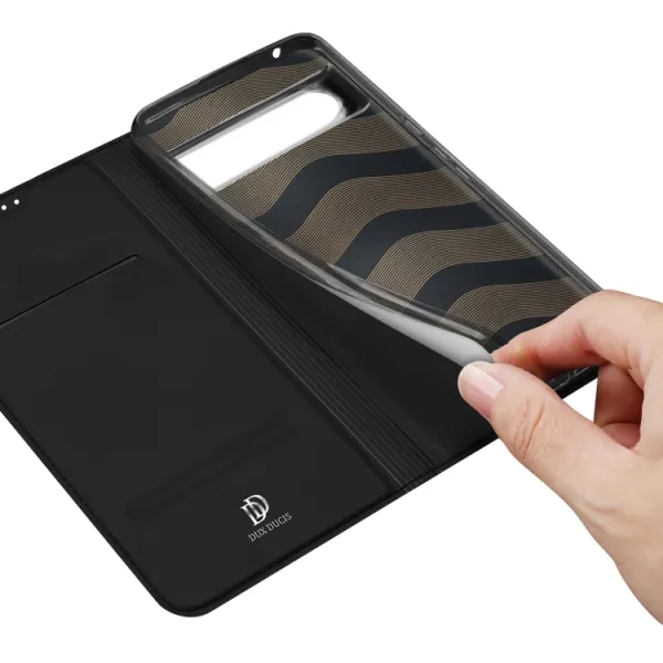 DUX Zaklápacie puzdro pre Google Pixel 8 Pro čierne