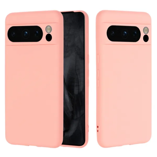 RUBBER Ochranný kryt pre Google Pixel 8 Pro ružový