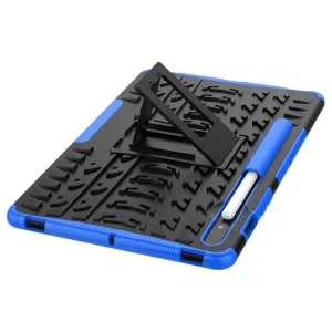 STAND Extra odolný obal Samsung Galaxy Tab S9 / S7 / S8 modrý