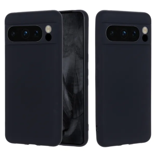 RUBBER Ochranný kryt pre Google Pixel 8 Pro čierny