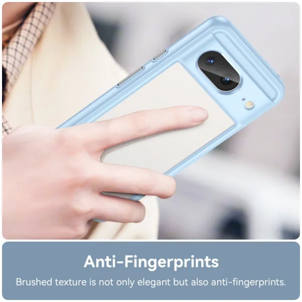 CRYSTAL Ochranný kryt pre Google Pixel 8 modrý