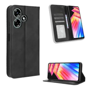 BUSINESS Peňaženkový kryt pre Infinix Hot 30 čierny
