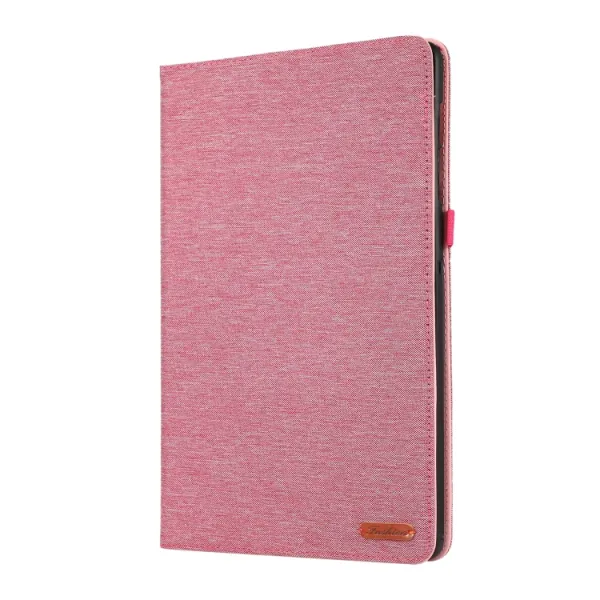 FABRIC Zaklápací obal pre Samsung Galaxy Tab S9 Ultra / Tab S10 Ultra ružový