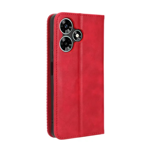 BUSINESS Peňaženkový kryt pre Infinix Hot 30 červený
