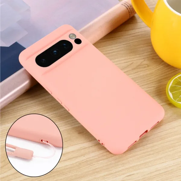 RUBBER Ochranný kryt pre Google Pixel 8 Pro ružový