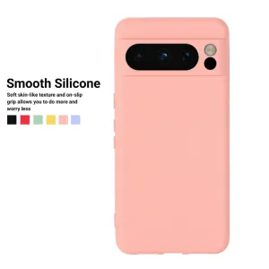 RUBBER Ochranný kryt pre Google Pixel 8 Pro ružový