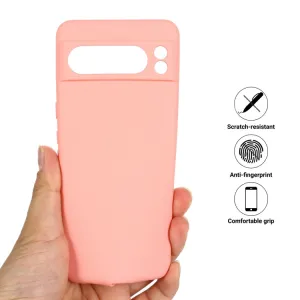 RUBBER Ochranný kryt pre Google Pixel 8 Pro ružový