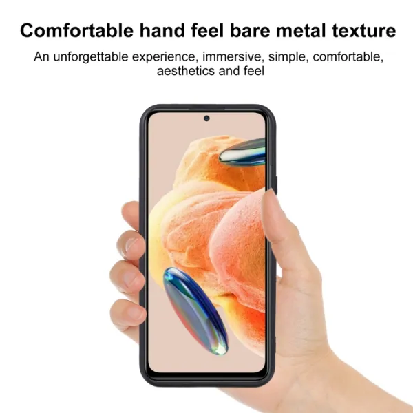 TPU Silikónový kryt pre Xiaomi Redmi Note 12 Pro čierny