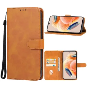 SMOOTH Peňaženkové puzdro pre Xiaomi Redmi Note 12 Pro hnedé