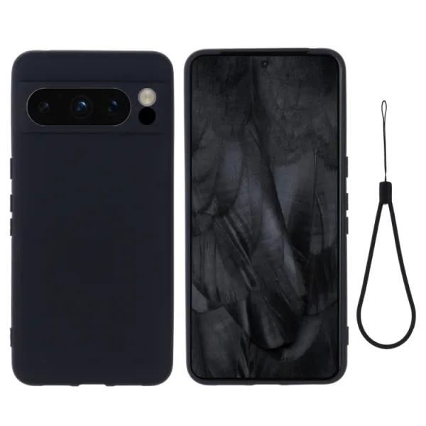 RUBBER Ochranný kryt pre Google Pixel 8 Pro čierny