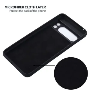 RUBBER Ochranný kryt pre Google Pixel 8 Pro čierny
