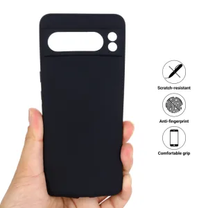 RUBBER Ochranný kryt pre Google Pixel 8 Pro čierny