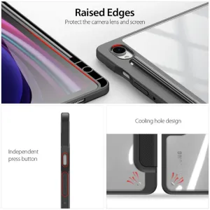 DUX TOBY Flipové puzdro pre Samsung Galaxy Tab S9 FE / Tab S10 FE / Tab S10 Lite čierne