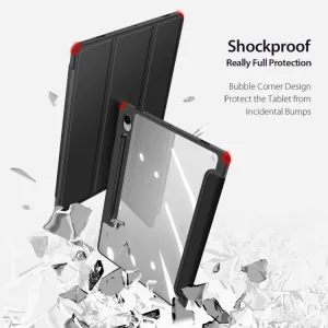 DUX TOBY Flipové puzdro pre Samsung Galaxy Tab S9 FE / Tab S10 FE / Tab S10 Lite čierne