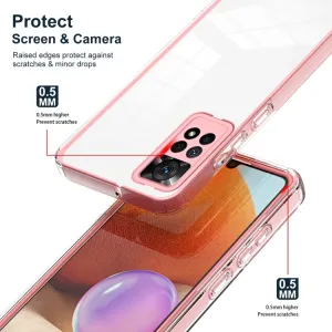 CRYSTAL Ochranný kryt pre Xiaomi Redmi Note 12 Pro ružový