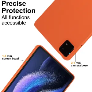 RUBBER Ochranný kryt pre Xiaomi Pad 6 / Pad 6 Pro oranžový