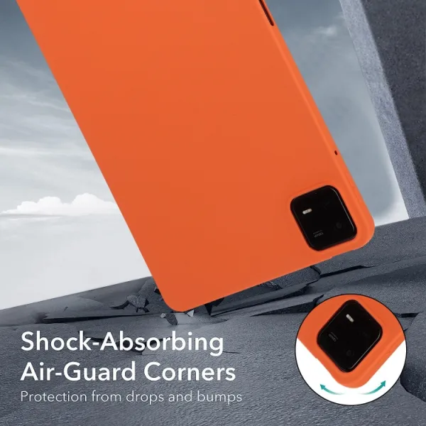 RUBBER Ochranný kryt pre Xiaomi Pad 6 / Pad 6 Pro oranžový
