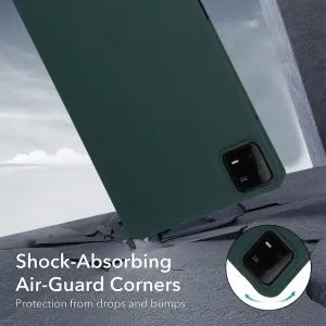 RUBBER Ochranný kryt pre Xiaomi Pad 6 / Pad 6 Pro tmavozelený
