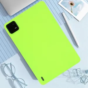 RUBBER Ochranný kryt pre Xiaomi Pad 6 / Pad 6 Pro neónovo zelený
