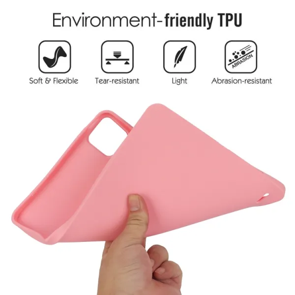 RUBBER Ochranný kryt pre Xiaomi Pad 6 / Pad 6 Pro svetloružový