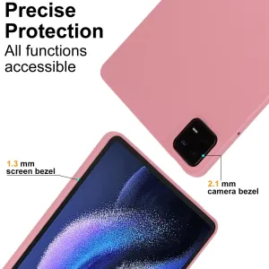 RUBBER Ochranný kryt pre Xiaomi Pad 6 / Pad 6 Pro svetloružový