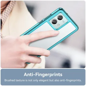 CRYSTAL Ochranný kryt pre Motorola Moto G84 5G tyrkysový