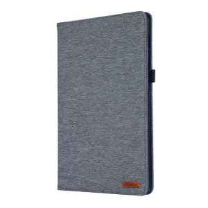 FABRIC Zaklápací obal pre Samsung Galaxy Tab S9 Ultra / Tab S10 Ultra modrý