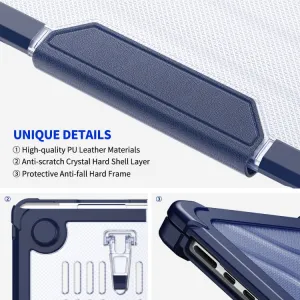 ENKAY RUGGED Ochranný set pre Apple MacBook Air 15" M2 / M3 (A2941 / A3114) ružový