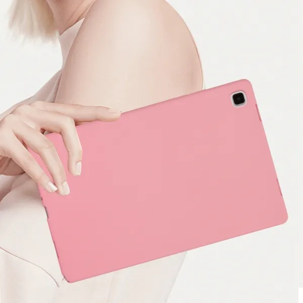 RUBBER Ochranný kryt pre Samsung Galaxy Tab A 8.0 2019 (T290/T295) svetloružový
