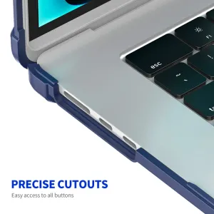 ENKAY RUGGED Ochranný set pre Apple MacBook Air 15" M2 / M3 (A2941 / A3114) ružový