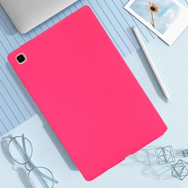RUBBER Ochranný kryt pre Samsung Galaxy Tab A 8.0 2019 (T290/T295) neónovo ružový