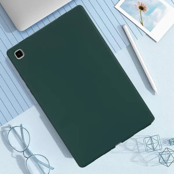 RUBBER Ochranný kryt pre Samsung Galaxy Tab A 8.0 2019 (T290/T295) tmavozelený