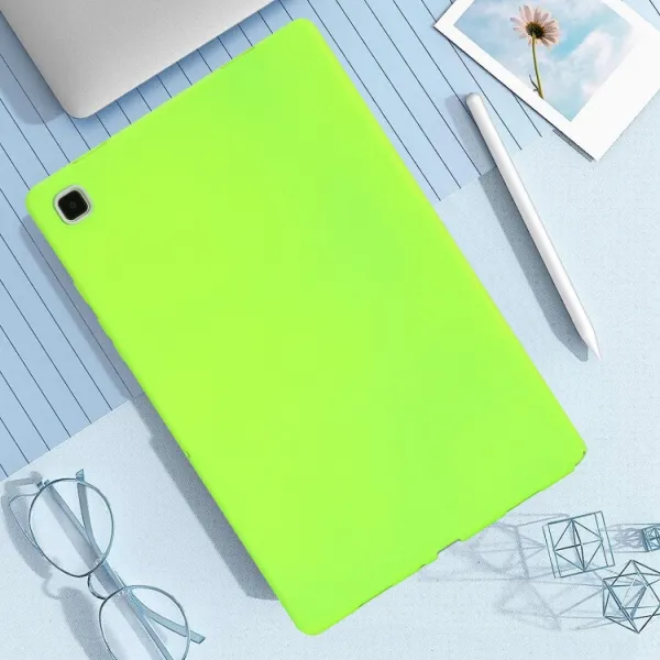 RUBBER Ochranný kryt pre Samsung Galaxy Tab A 8.0 2019 (T290/T295) neónovo zelený