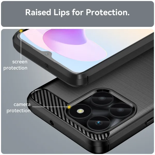FLEXI TPU Kryt pre Honor X6a čierny
