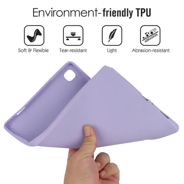 RUBBER Ochranný kryt pre Samsung Galaxy Tab A 8.0 2019 (T290/T295) fialový