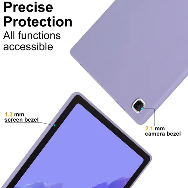 RUBBER Ochranný kryt pre Samsung Galaxy Tab A 8.0 2019 (T290/T295) fialový