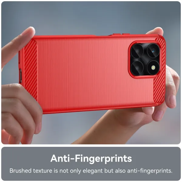 FLEXI TPU Kryt pre Honor X6a červený