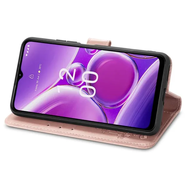 ART FLOWERS Peňaženkový kryt Nokia G42 5G svetloružový