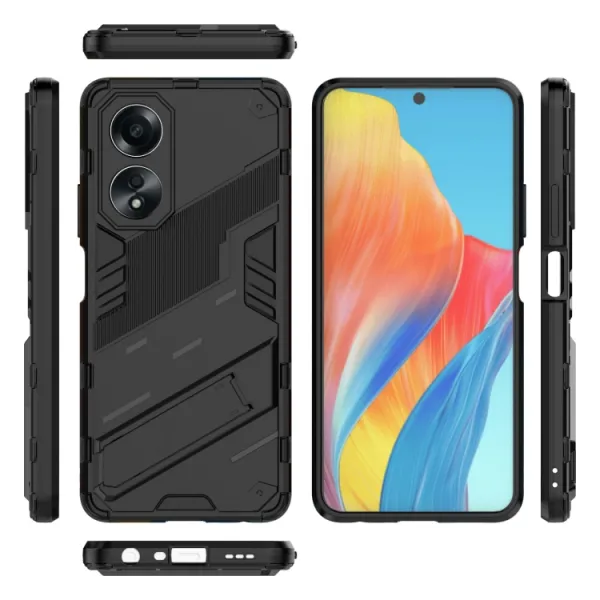 BIB Ochranný kryt pre Oppo A58 čierny
