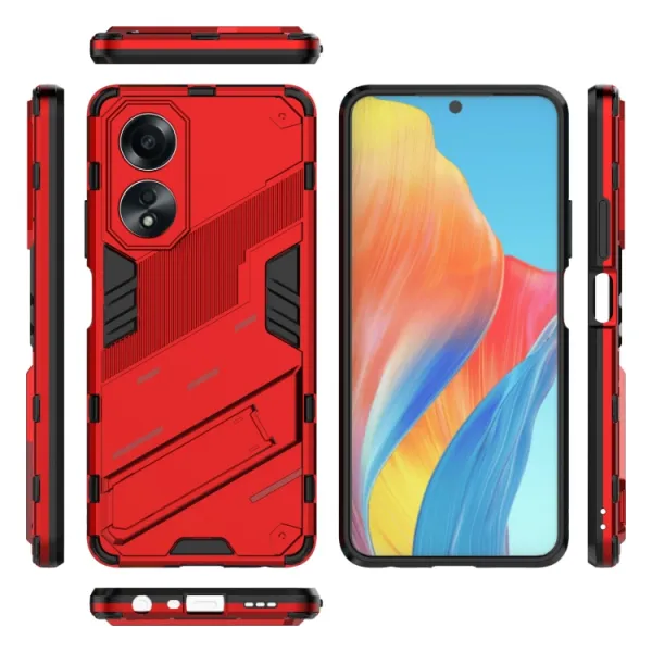 BIB Ochranný kryt pre Oppo A58 červený