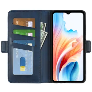 SIDE Peňaženkové puzdro pre Oppo A38 modré