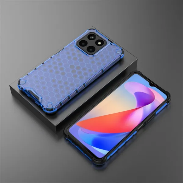 HONEYCOMB Ochranný kryt Honor X6a modrý